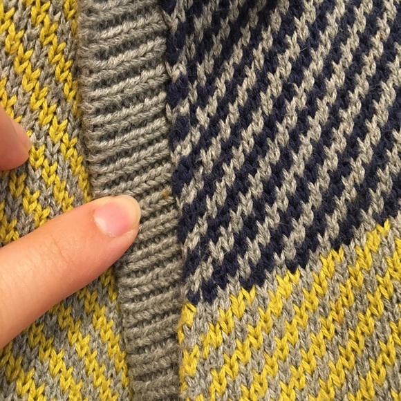 Cabi Multi-color Open Face Cardigan Sweater - Picture 4 of 8